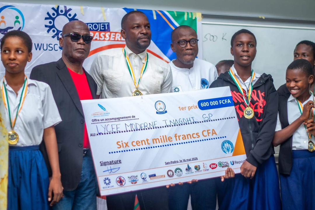 Les élèves du lycée Inagohi les grands gagnants